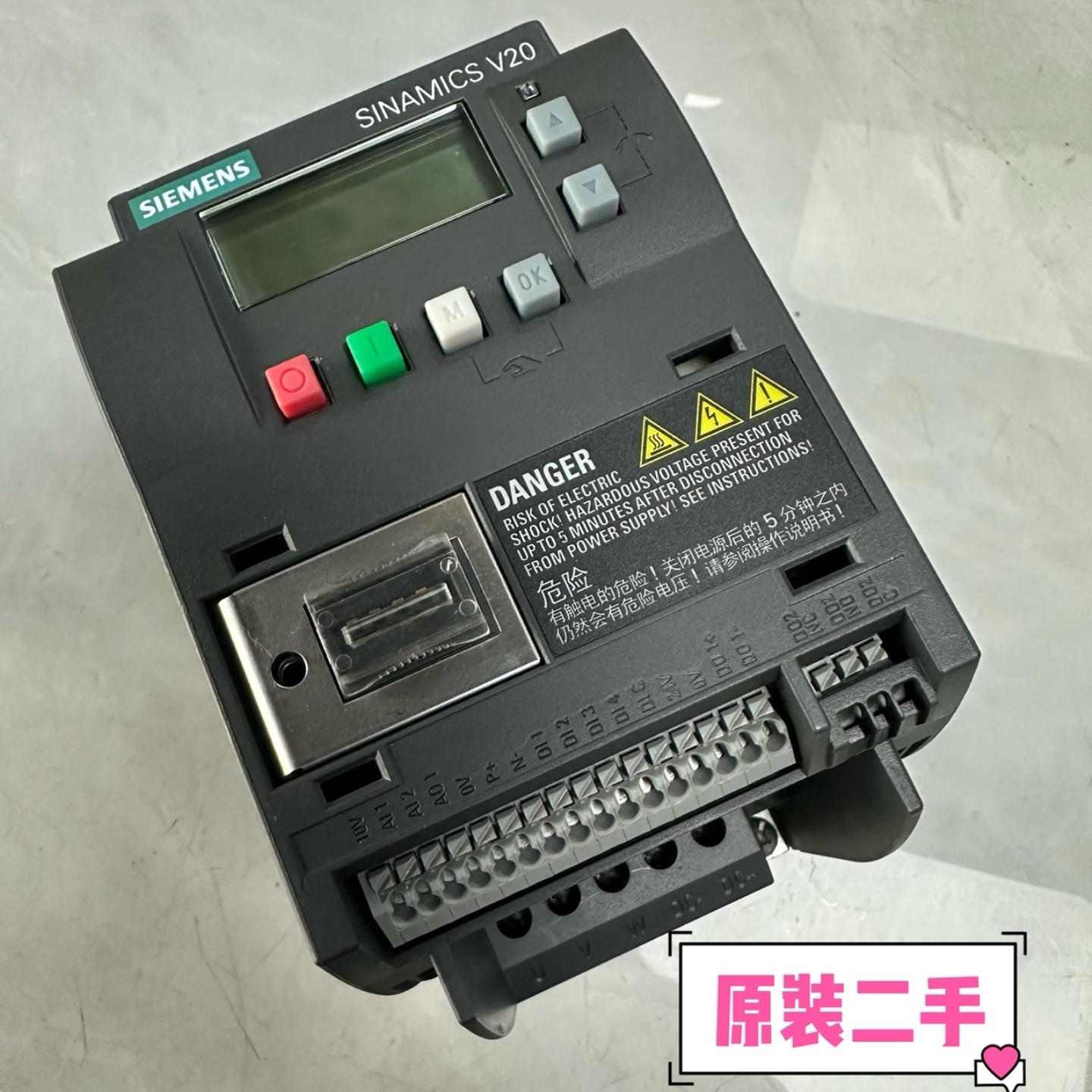 西门子变频器037KW6SL3210-5BE13-7UV0西门子V20SIEMENS