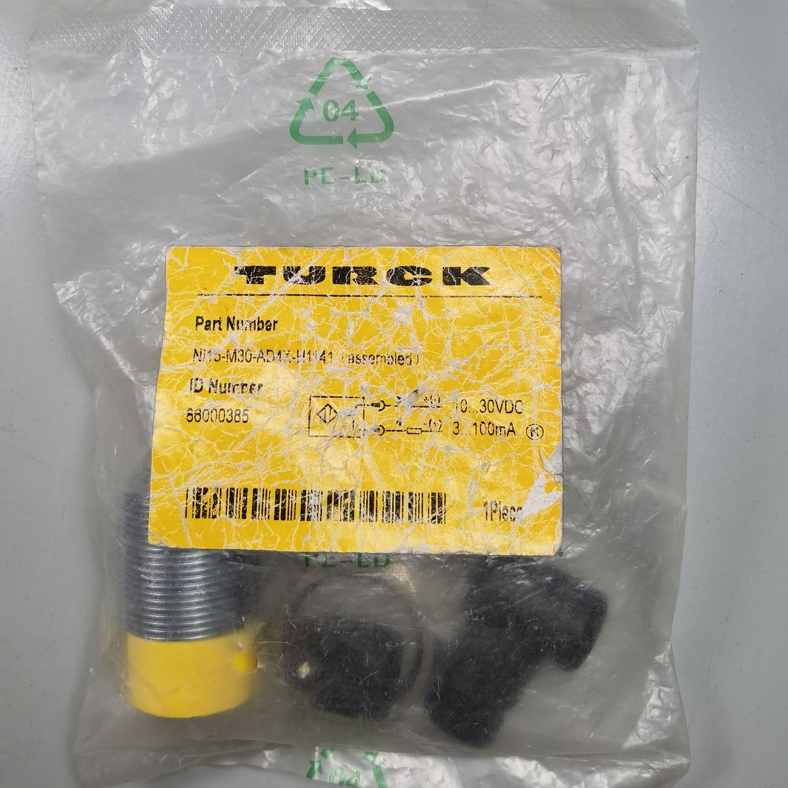 图尔克 Ni15-M30-AD4X-H1141  86000385 接近开关 图片实拍实价