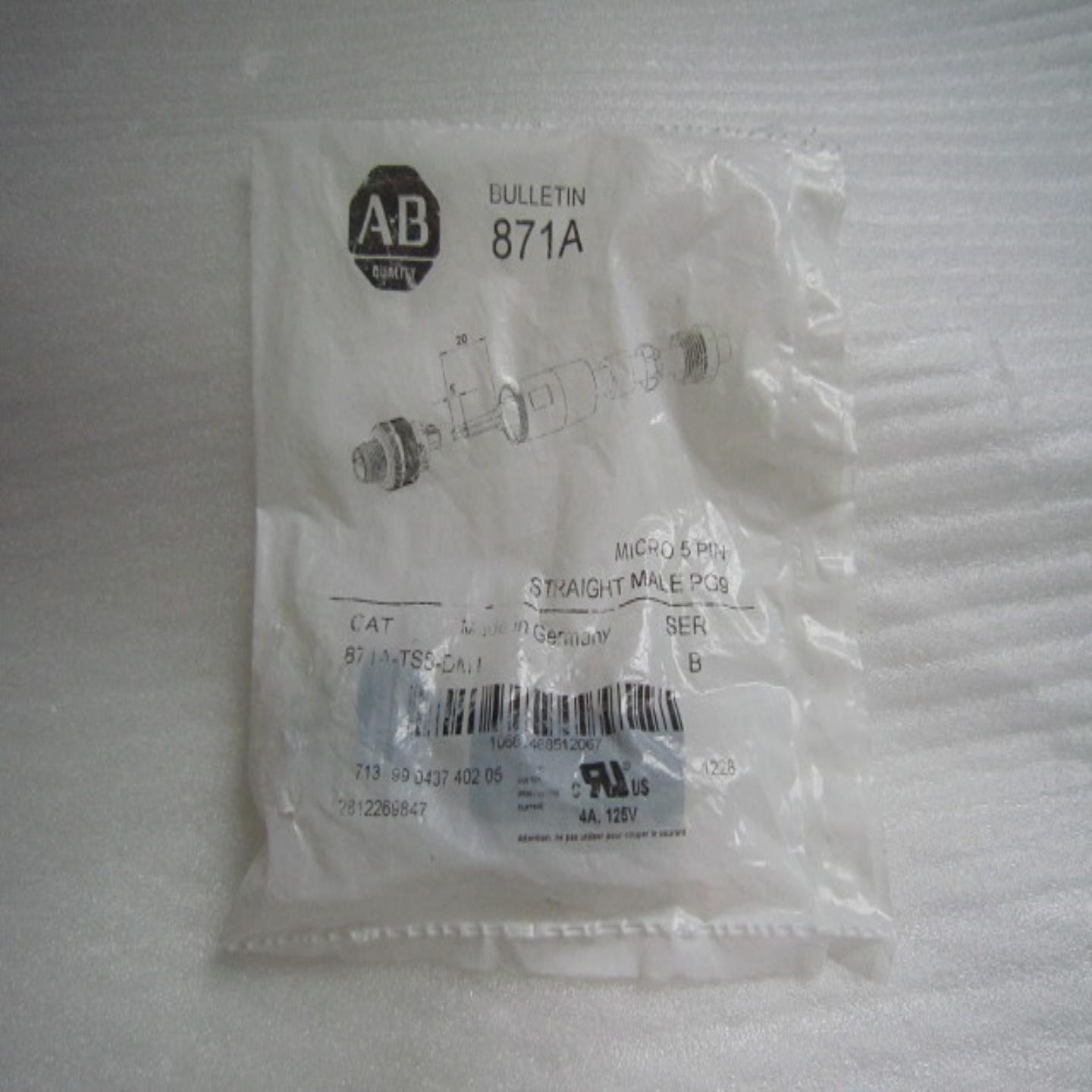 全新 原装 正品 进口AB接头 871A 871A-TS5-DM1 现货