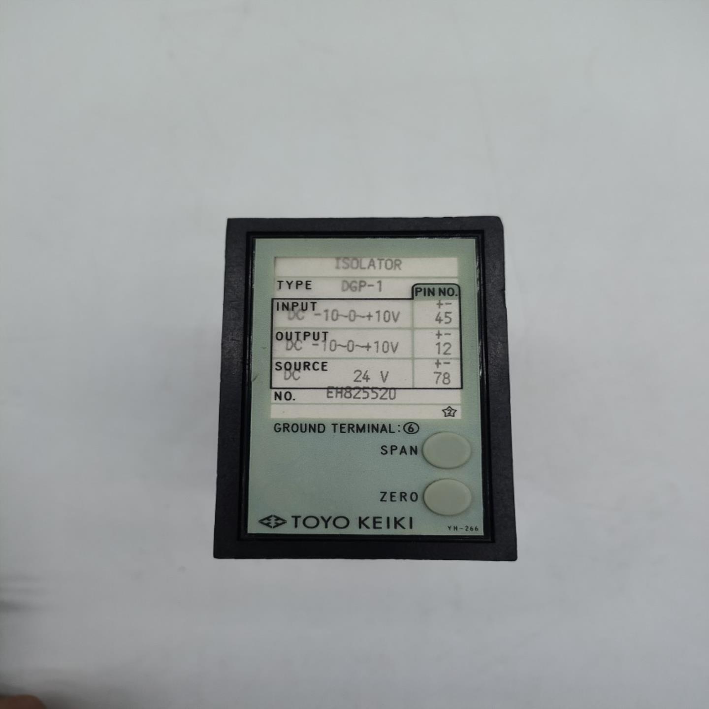 TOYO KEIKI 东洋计器 控制器 信号变换器DGP-1拆机资源成色漂亮
