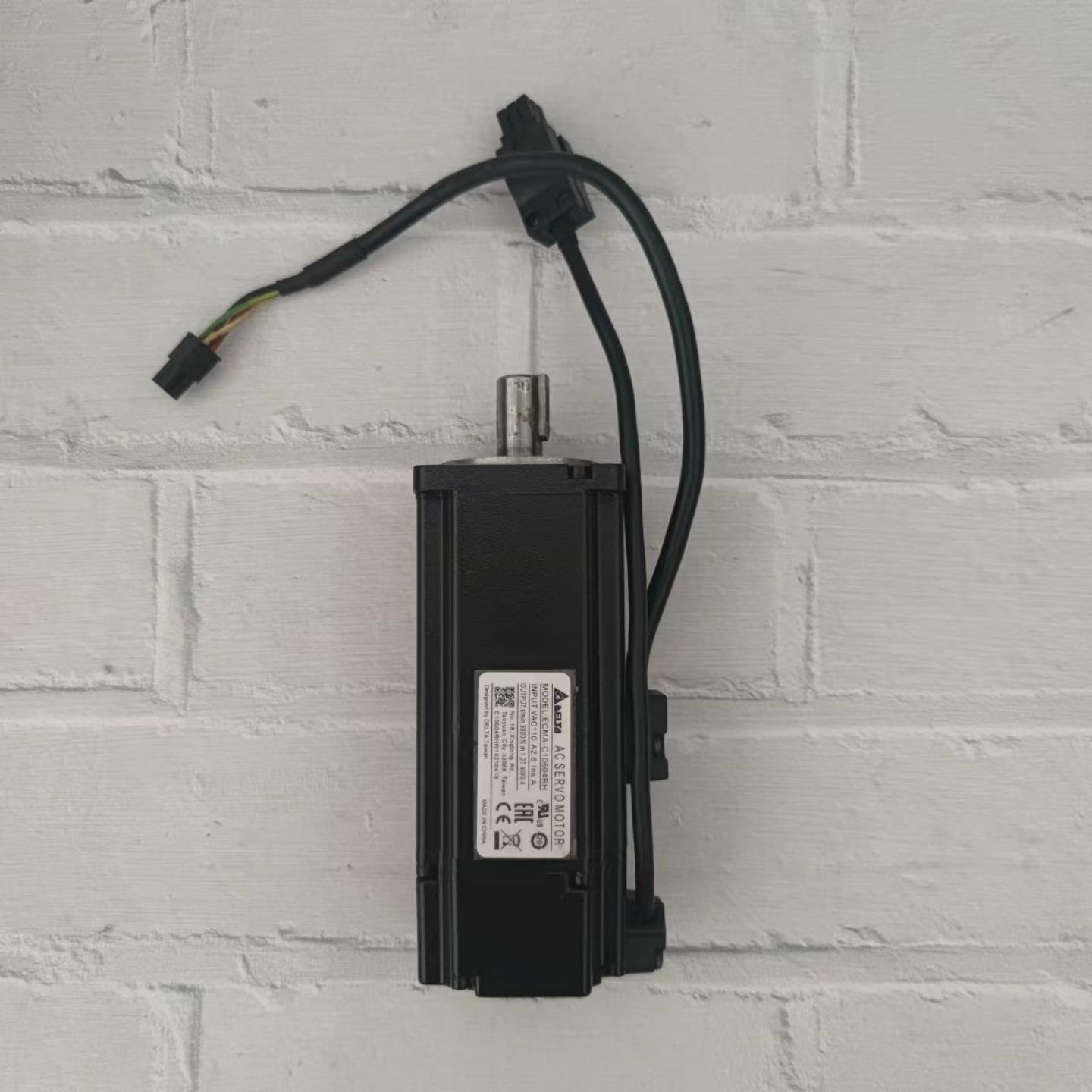 拆机A2台达400瓦伺服套电机 高惯量 ECMA--C10604RH