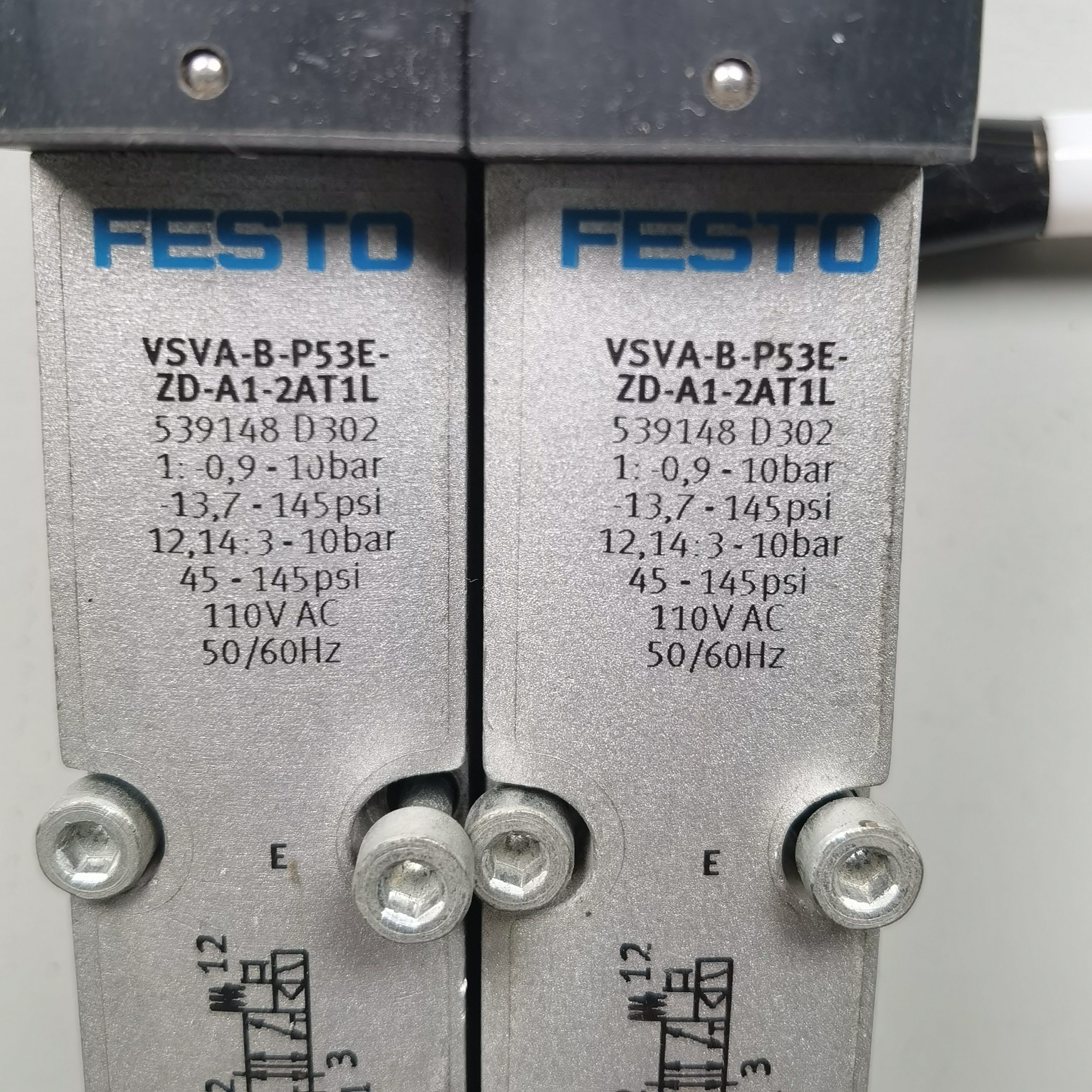 费斯托 VSVA-B-P53E-ZD-A1-2AT1L 539148电磁阀 二手拆机
