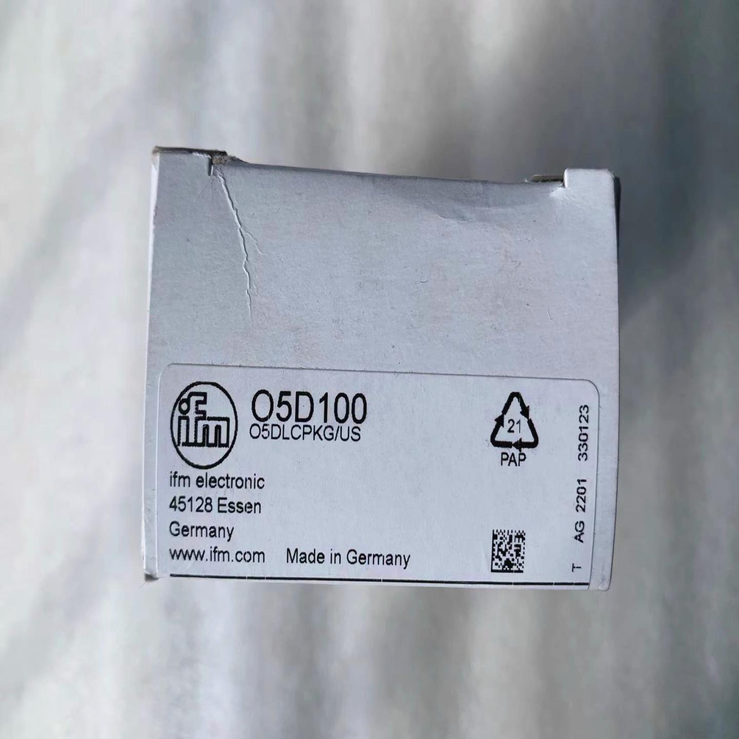 全新 原装 正品 德国易福门IFM激光传感器 O5D100 O5DLCPKGUS