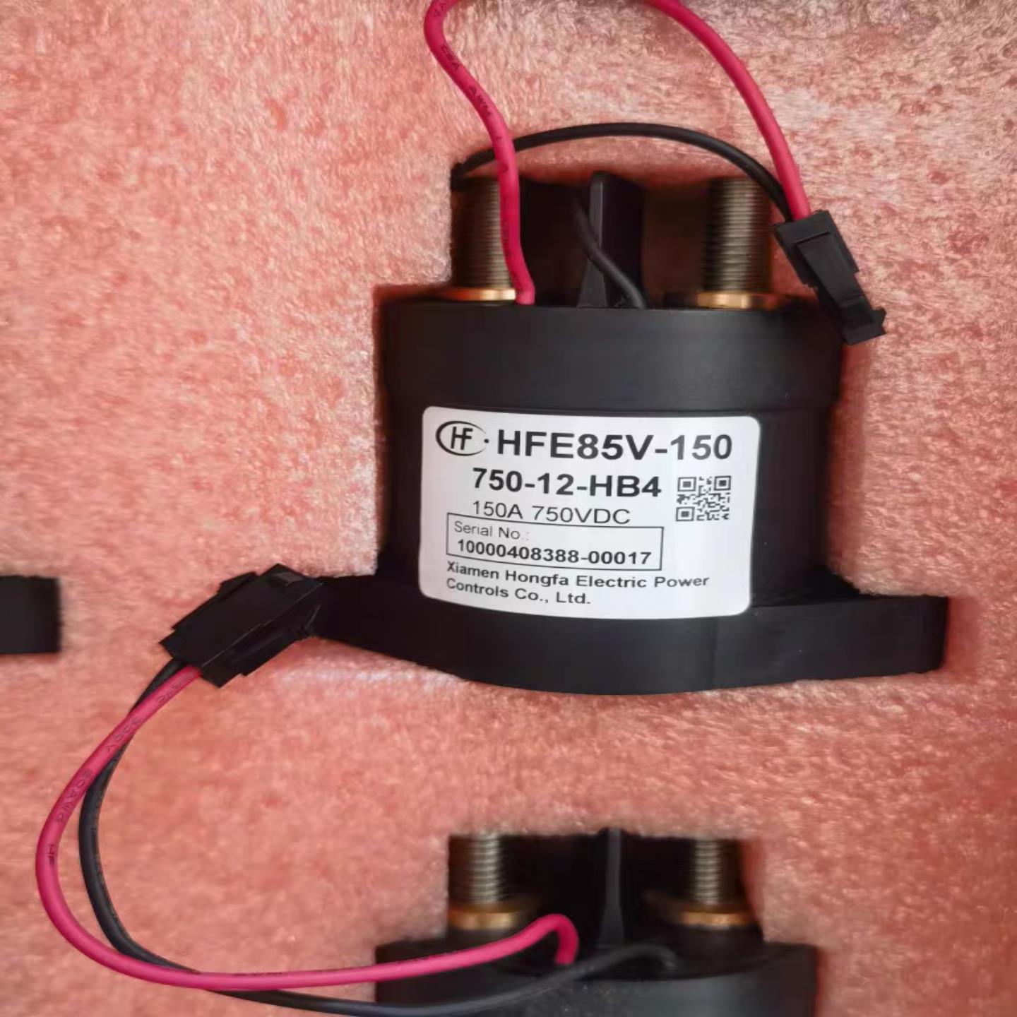 宏发新能源直流接触器HFE85V-150 750-12-HB4 750V150A继电器12V