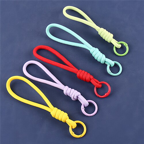 网红古风手工编织绳钥匙手机挂绳