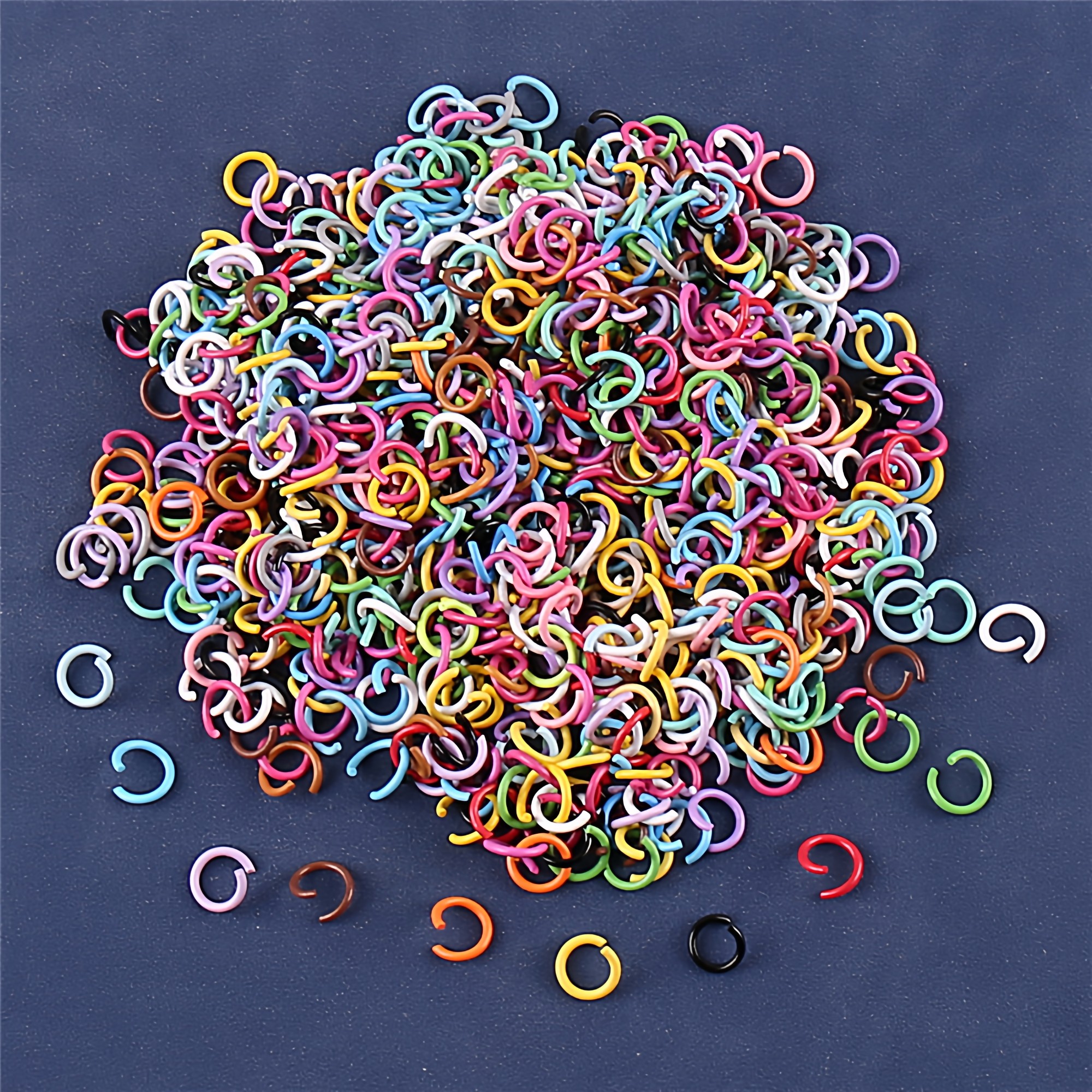 1.2*9mm开口圈彩色烤漆金属圈连接圈diy饰品手工钥匙扣圆形记号扣,饰品/流行首饰/时尚饰品新,其他DIY饰品配件,淘宝优惠券,粉丝福利购,淘宝优惠卷