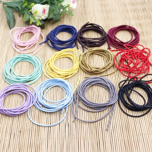 Эластичная резинка для волос ручной работы, «сделай сам», 2.5мм