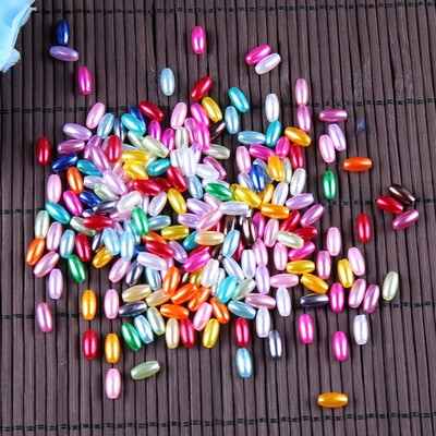 仿珍珠有孔米珠亚克力珠子