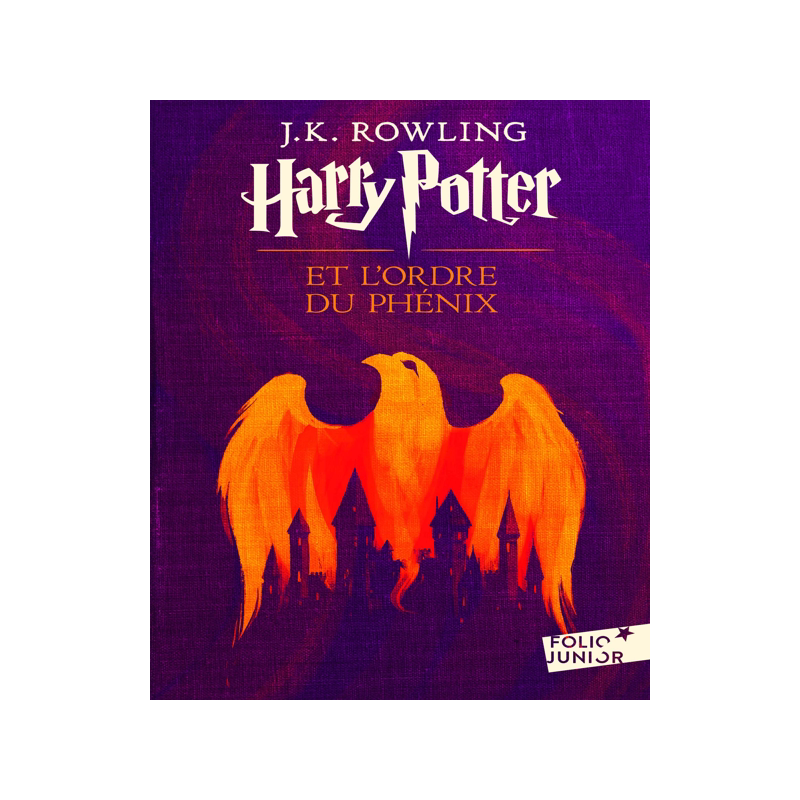 法语原版 哈利波特与凤凰社 初版封面 绝版 J.K.罗琳 Harry Potter V Harry Potter et l'Ordre du Phénix