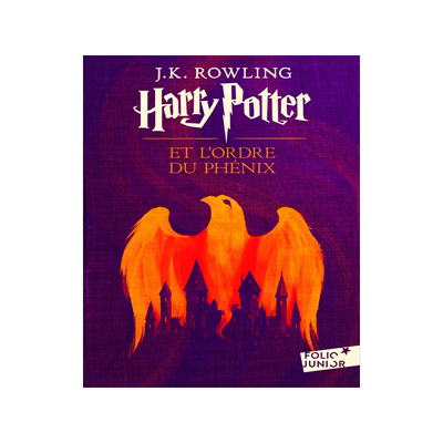 法语原版 哈利波特与凤凰社 初版封面 绝版 J.K.罗琳 Harry Potter V Harry Potter et l'Ordre du Phénix