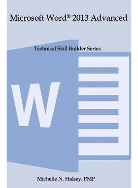 预订 Microsoft Word 2013 Advanced: 9781640041554