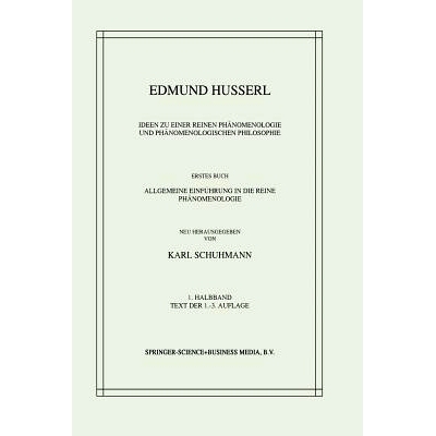预订 Ideen zu einer Reinen Phänomenologie und Phänomenologischen Philosophie: Erstes Buch: Allgemeine Einführung in d