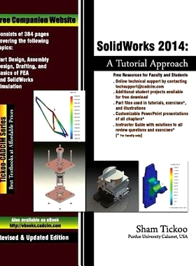 预订 Solidworks 2014: A Tutorial Approach: 9781936646678
