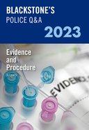 【预订】Blackstone’s Police Q&A Volume 2: Evidence and Procedure 2023 9780192869975