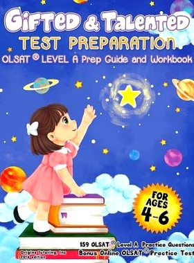 预订 Gifted and Talented Test Preparation: OLSAT Kindergarten COLOR Edition: OLSAT Preparation Guide & Workbook.Preschoo