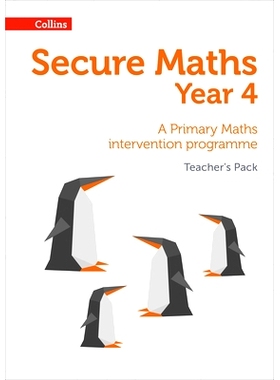 预订 Secure Year 4 Maths Teacher’s Pack: A Primary Maths intervention programme: 9780008221478