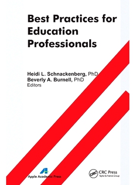 预订 Best Practices for Education Professionals 教育专业人员*实践: 9781774631973