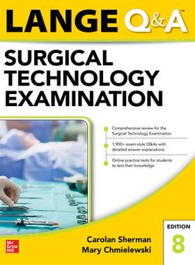 [预订]Lange Q&A Surgical Technology Examination, Eighth Edition 9781260470246