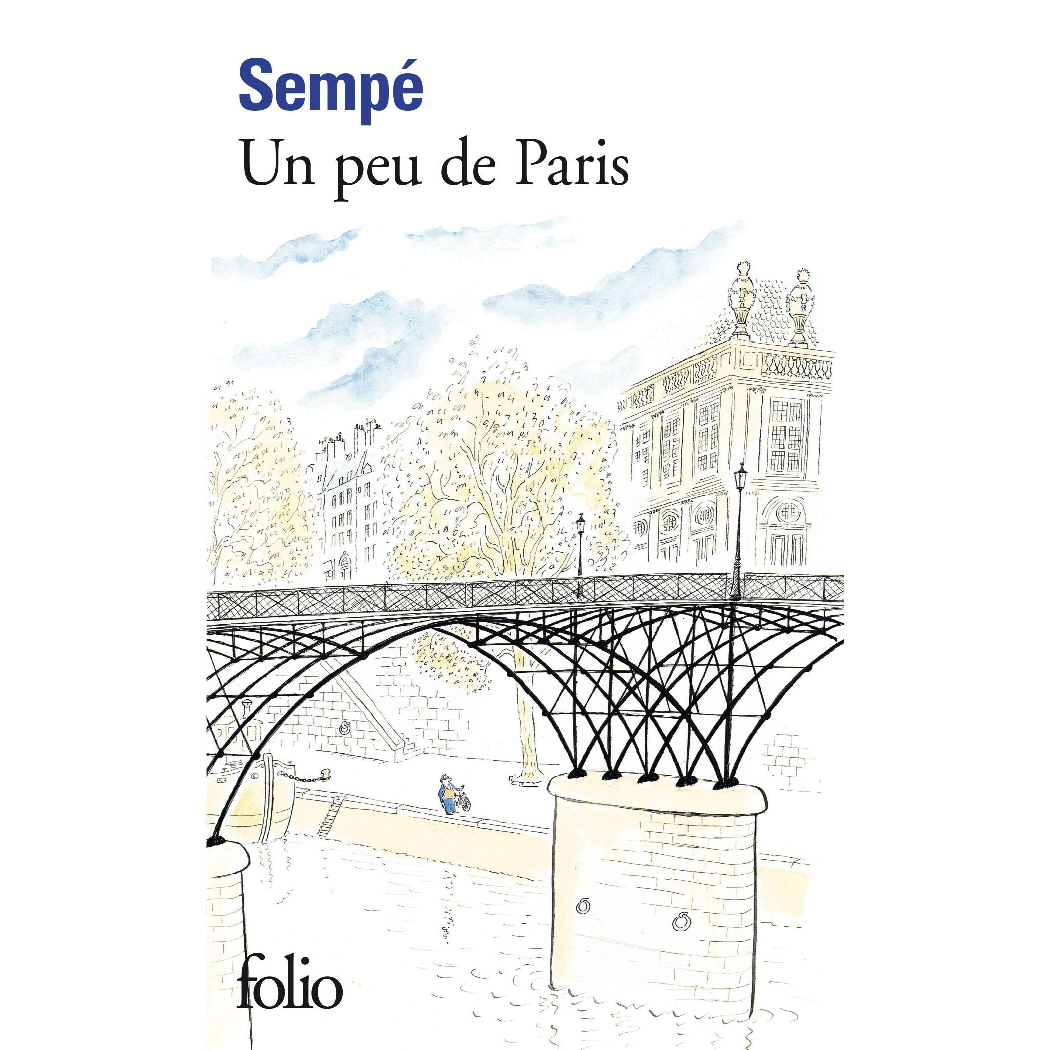 现货 一点巴黎 桑贝原画集 Sempé 法语原版 口袋书便携 法国进口 法语原版 Un peu de Paris