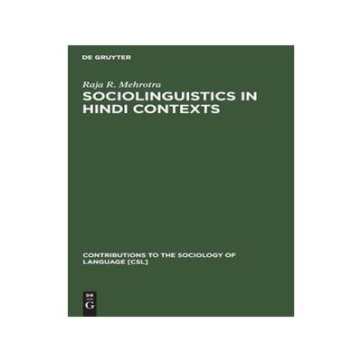 [预订]Sociolinguistics in Hindi Contexts 9783110099423