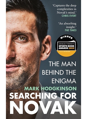 预售 寻找诺瓦克 德约科维奇传记 25年新版 新增奥运历程 英文原版 网球运动员 Searching for Novak: The Man Behind the Enigma