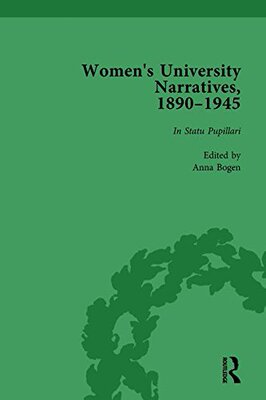 【预订】Women’s University Narratives, 1890–1945, Part I Vol 1