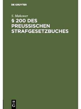 预订 § 200 des Preussischen Strafgesetzbuches: Preußische und englische Medizinalzustände: 9783111309804