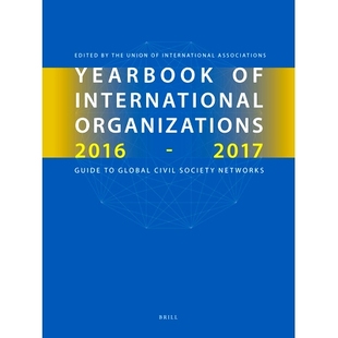 国际组织年鉴2016 9789004317307 International 2017 2016 Organizations 6卷 预订 vols. Yearbook