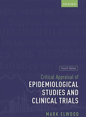 【预订】Critical Appraisal of Epidemiological Studies and Clinical Trials