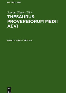 【预订】Erbe - freuen 9783110151084