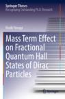 [预订]Mass Term Effect on Fractional Quantum Hall States of Dirac Particles