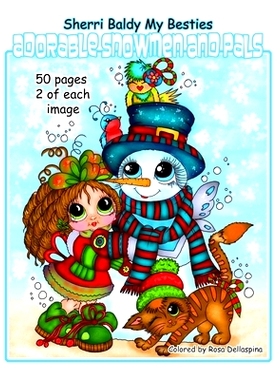 预订 Sherri Baldy My Besties Adorable Snowmen and Pals: 9781088986820