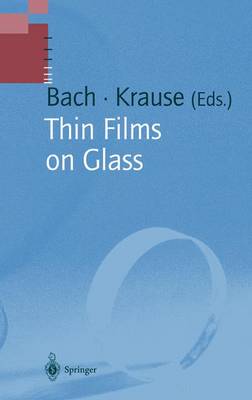 【预订】Thin Films on Glass-封面