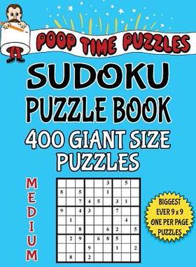 [预订]Poop Time Puzzles Sudoku Puzzle Book, 400 Medium Giant Size Puzzles: One Gigantic Puzzle Per Letter  9781542486156