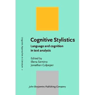 Language and Analysis Congnitive 9789027233325 Text Stylistics 预订 Cognition