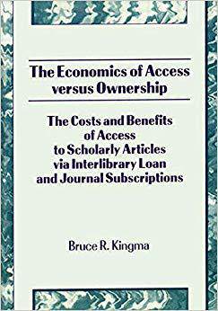 【预售】The Economics of Access Versus Ownership