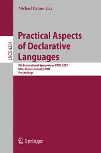 预订 Declarative Practical Languages Aspects