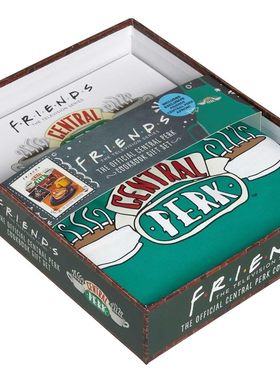 预售 老友记 中央公园咖啡馆 官方食谱套装 含围裙 正版进口周边 送礼收藏 英文原版 Friends The Official Central Perk Cookbook