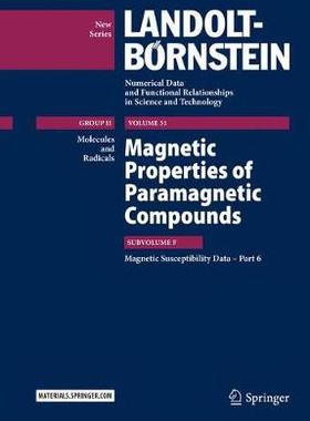 [预订]Magnetic Properties of Paramagnetic Compounds