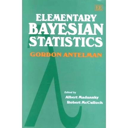 预订 Elementary Bayesian Statistics 初级贝叶斯统计: 9781858985046