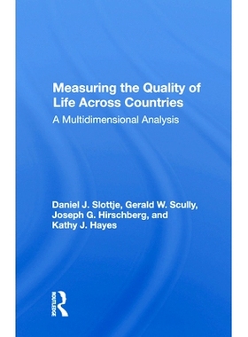 预订 Measuring the Quality of Life Across Countries: A Multidimensional Analysis: 9780367004033
