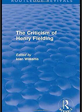 【预售】The Criticism of Henry Fielding