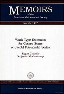 【预售】Weak Type Estimates for Cesaro Sums of Jacobi Polynomial Series