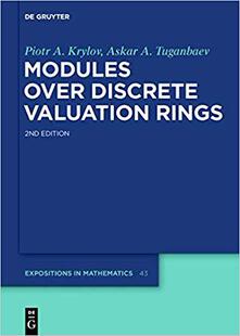 预售 Valuation Modules Discrete Rings over