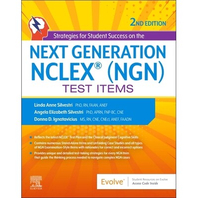 预订 Strategies for Student Success on the Next Generation NCLEX (R) (NGN) Test Items 学生在下一代 NCLEX (R) (NGN) 考试