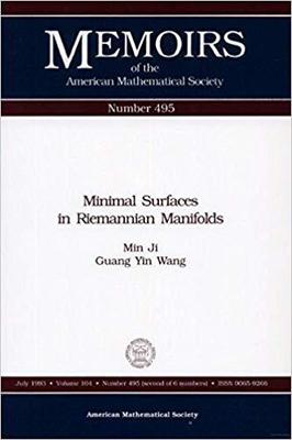【预售】Minimal Surfaces in Riemannian Manifolds