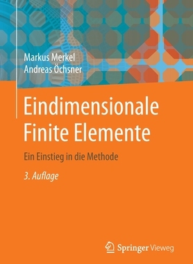 预订 Eindimensionale Finite Elemente
