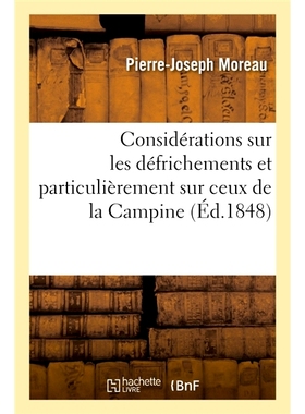 预订 Considérations sur les défrichements et particulièrement sur ceux de la Campine 关于空地的考虑，特别是坎派恩的空