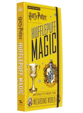 哈利波特 赫奇帕奇学院 魔法道具收藏折叠书 神奇动物 英文原版 Harry Potter: Hufflepuff Magic - Artifacts 电影周边礼品书