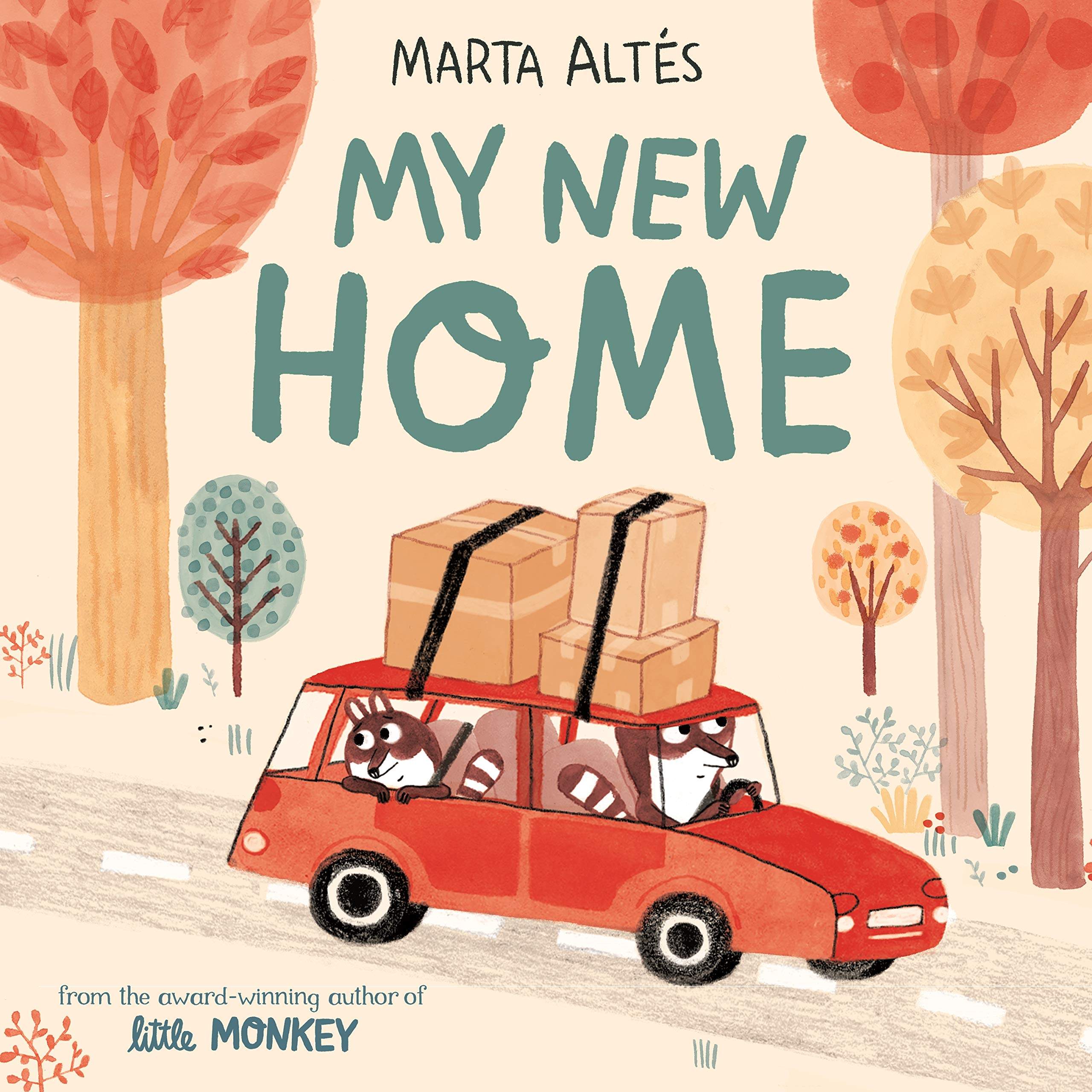 marta altés 绘本 新家新冒险 适应新环境 英文原版 my new home